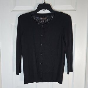 Dana Buchman Black NWT Women's‎ Cardigan Sweater XS